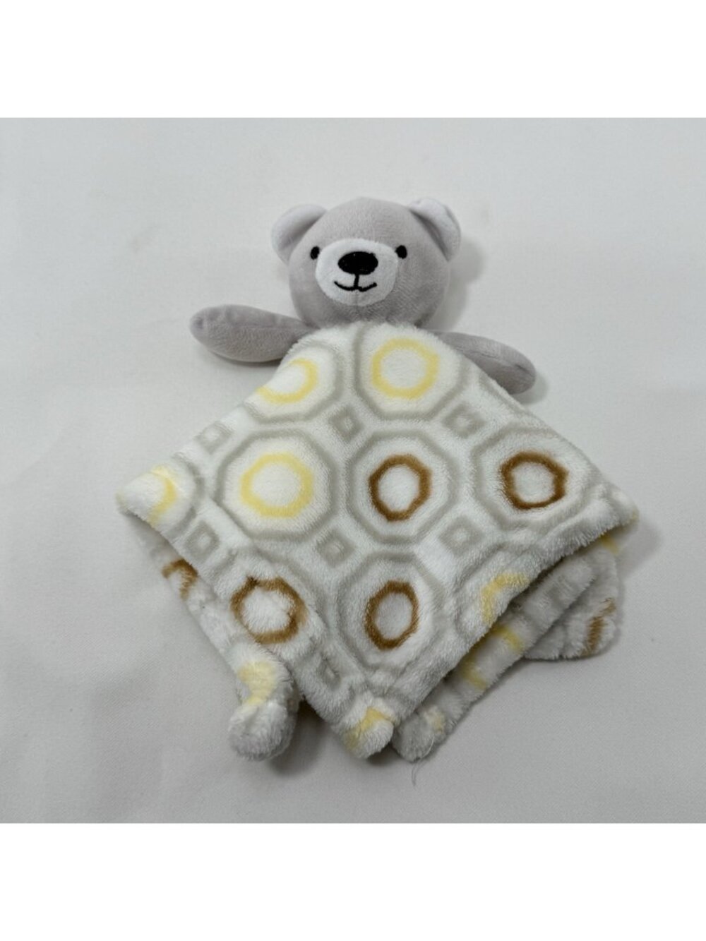 Bebe Favorite Bear Security Blanket Lovey Plush Blankie 11” Toy Baby Infant Crib